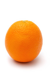 orange on white background