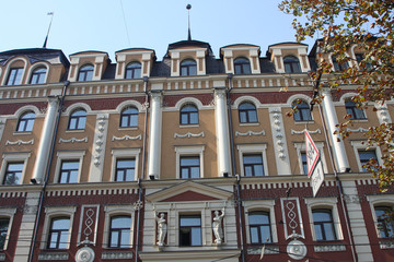 Obraz premium old building in Kiev