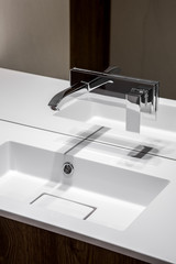 Modern bathroom basin
