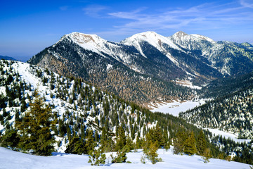 Winterlandschaft Estergebirge