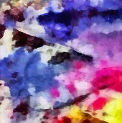 Impression color mix abstract texture art. Artistic bright background. Oil painting artwork. Modern style graphic wallpaper. Large strokes of paint. Colorful pattern for design work or wallpaper.