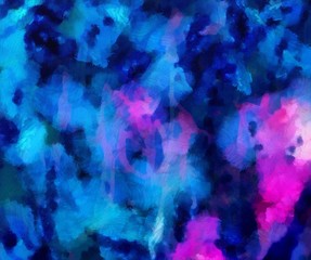 Impression color mix abstract texture art. Artistic bright background. Oil painting artwork. Modern style graphic wallpaper. Large strokes of paint. Colorful pattern for design work or wallpaper.