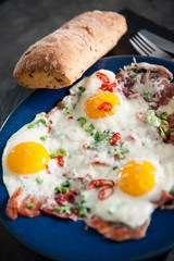 ham and eggs
