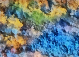 Abstract grunge texture background. Stock abstraction art on canvas. Realistic beauty digital painting. Amazing simple design pattern for backdrop. Macro template in oil. Splashes of paint.