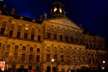 Fototapeta na wymiar Amsterdam Koninklijk Paleis 