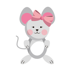 Obraz na płótnie Canvas Mouse cute animal