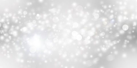 white blur abstract background. bokeh christmas blurred beautiful shiny Christmas lights