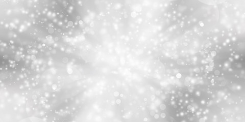 white blur abstract background. bokeh christmas blurred beautiful shiny Christmas lights