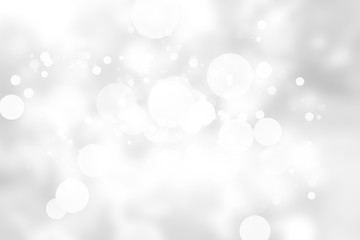 white blur abstract background. bokeh christmas blurred beautiful shiny Christmas lights