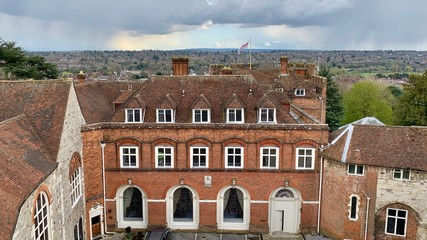 Obraz premium Old ruins in Farnham