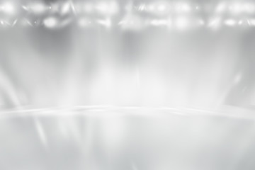 Fototapeta premium Gray empty room studio gradient with spotlight used for background and display your product