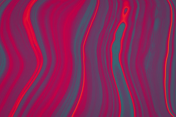 Marble ink colorful. Red-Green marble pattern texture abstract background. can be used for background or wallpaper