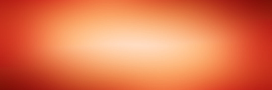 Orange-red gradient background / Scarlet color background