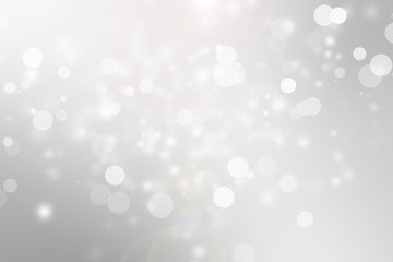 white blur abstract background. bokeh christmas blurred beautiful shiny Christmas lights