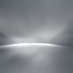 Dark Gray empty room studio gradient used for background and display your product