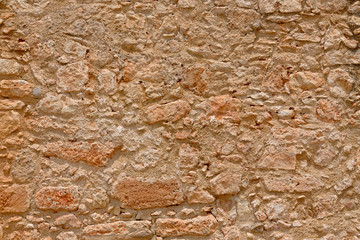 Texture of a wall of an ancient building.