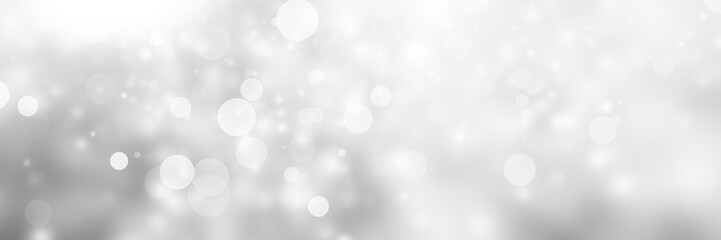 white blur abstract background. bokeh christmas blurred beautiful shiny Christmas lights
