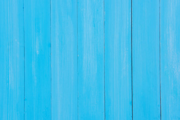 Obraz premium Old weathered wooden plank painted in blue color