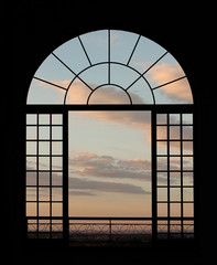 Window insite a church