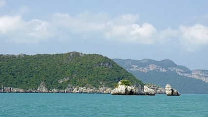Obraz premium Mu Ang Thong Marine National-Park in Thailand