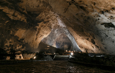 The Magura Cave from north western Bulgaria close to Belogradchik in Vidin Province.