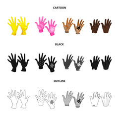 Isolated object of silhouette and safety logo. Collection of silhouette and comfort vector icon for stock.