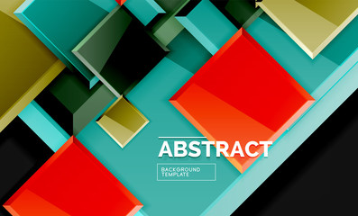 Shiny style geometric background