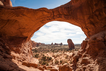 Double Arches, Arches National Park, Utah