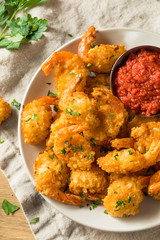 Homemade Fried Coconut Shrimp