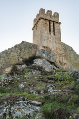 Fototapeta premium View of Numao Castle