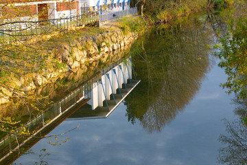 Reflet dans l'eau