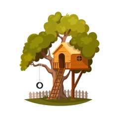 Tree house for kids. 