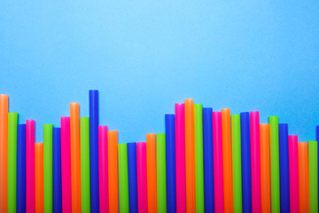 multicolored bar tubules