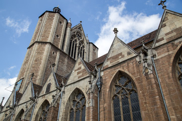 Fototapeta na wymiar Cathedral in Braunschweig, Germany