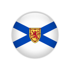 Flag Nova Scotia button
