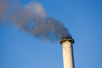 Chimney stack Pollution. 