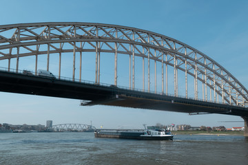 Obraz premium Waalbridge in Nijmegen