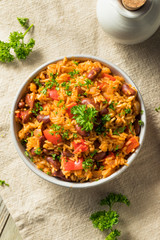 Homemade Cajun Read Beans and Rice