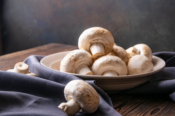 dinner ingredient: mushrooms
