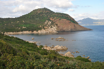 Obraz premium Veduta di Cala Sa Figu