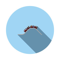 Small roller coaster icon