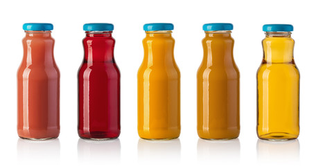 set of Juice bottle