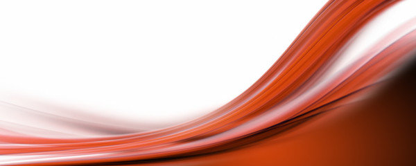 Abstract elegant wave panorama design with space for your text