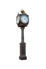 old style city clock