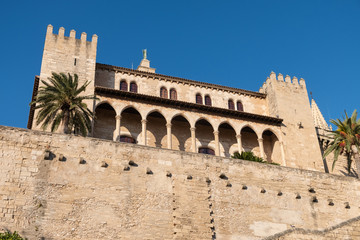 Palacio Real de La Almudaina, Palma de Mallorca. Baleares, España.