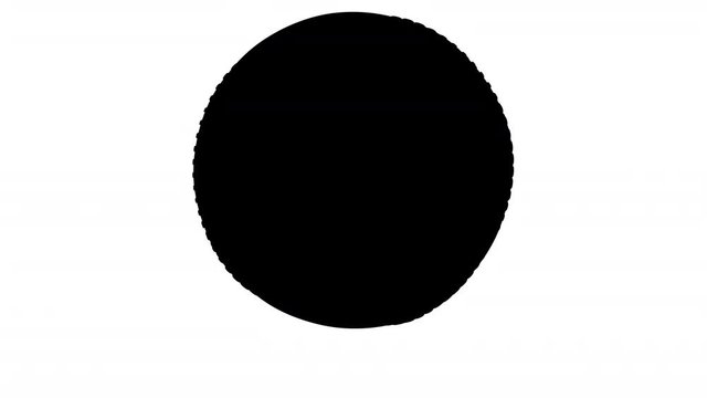 Baseball. Looping footage has 4K resolution. Prores 4444. Alpha channel. 3D Illustration.