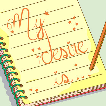 Notebook_desire_wish