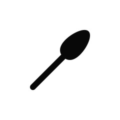 Spoon vector icon. Element of kitchen for mobile concept and web apps illustration. Thin flat icon for website design and development, app development. Premium icon