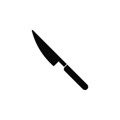 Knife vector icon. Element of kitchen for mobile concept and web apps illustration. Thin flat icon for website design and development, app development. Premium icon