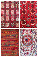 turkish carpets as background